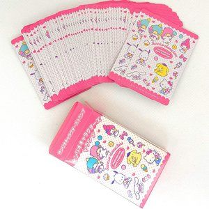 Sanrio Characters Playing Cards Game Deck Hello Kitty My Melody Cinnamoroll